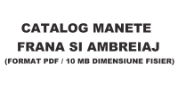 CATALOG MANETE FRANA SI AMBREIAJ - VICMA